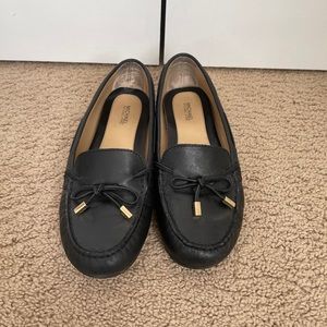 Women’s Michael Kors black moccasin flats